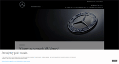 Desktop Screenshot of mbmotors.mercedes-benz.pl