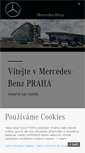 Mobile Screenshot of praha.mercedes-benz.cz