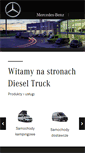 Mobile Screenshot of dieseltruck.mercedes-benz.pl