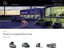 Tablet Screenshot of dieseltruck.mercedes-benz.pl