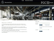 Tablet Screenshot of fgc.mercedes-benz.com