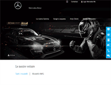 Tablet Screenshot of mercedes-benz.it