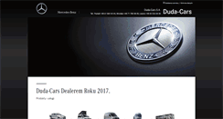 Desktop Screenshot of duda-cars.mercedes-benz.pl