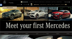 Desktop Screenshot of mercedes-benz.co.il